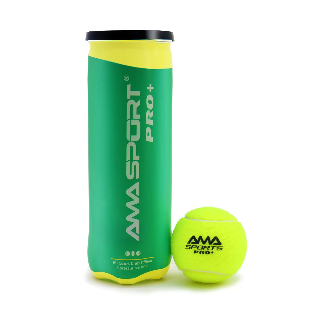 VOLEA Tournament Padel Balls — Pack of 3